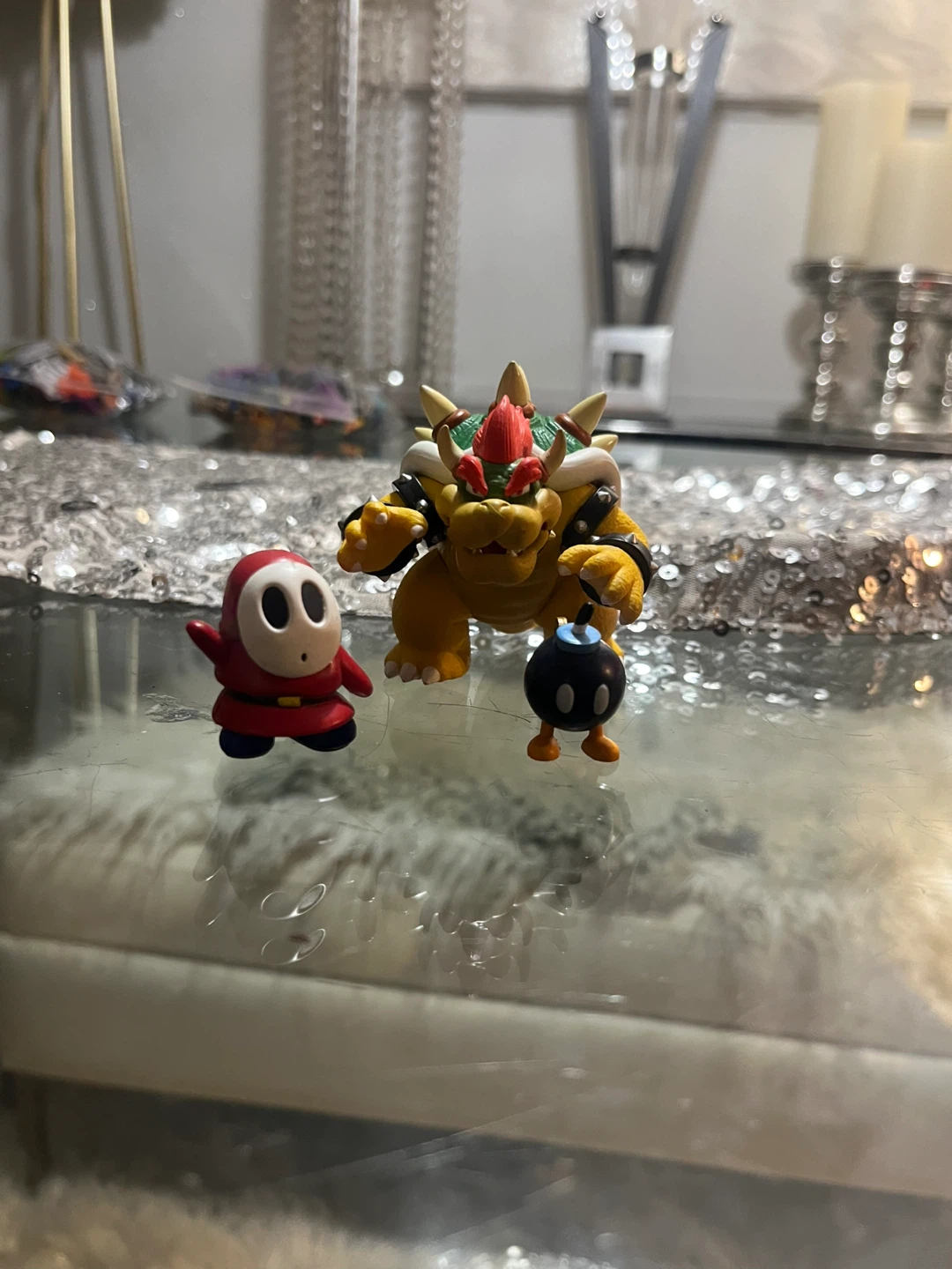 Super Mario Bowser, Shy Guy, and Bob-omb Figures - photo 2