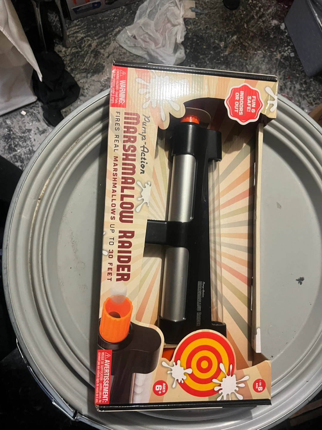 Marshmallow Raider Pump-Action Toy Blaster