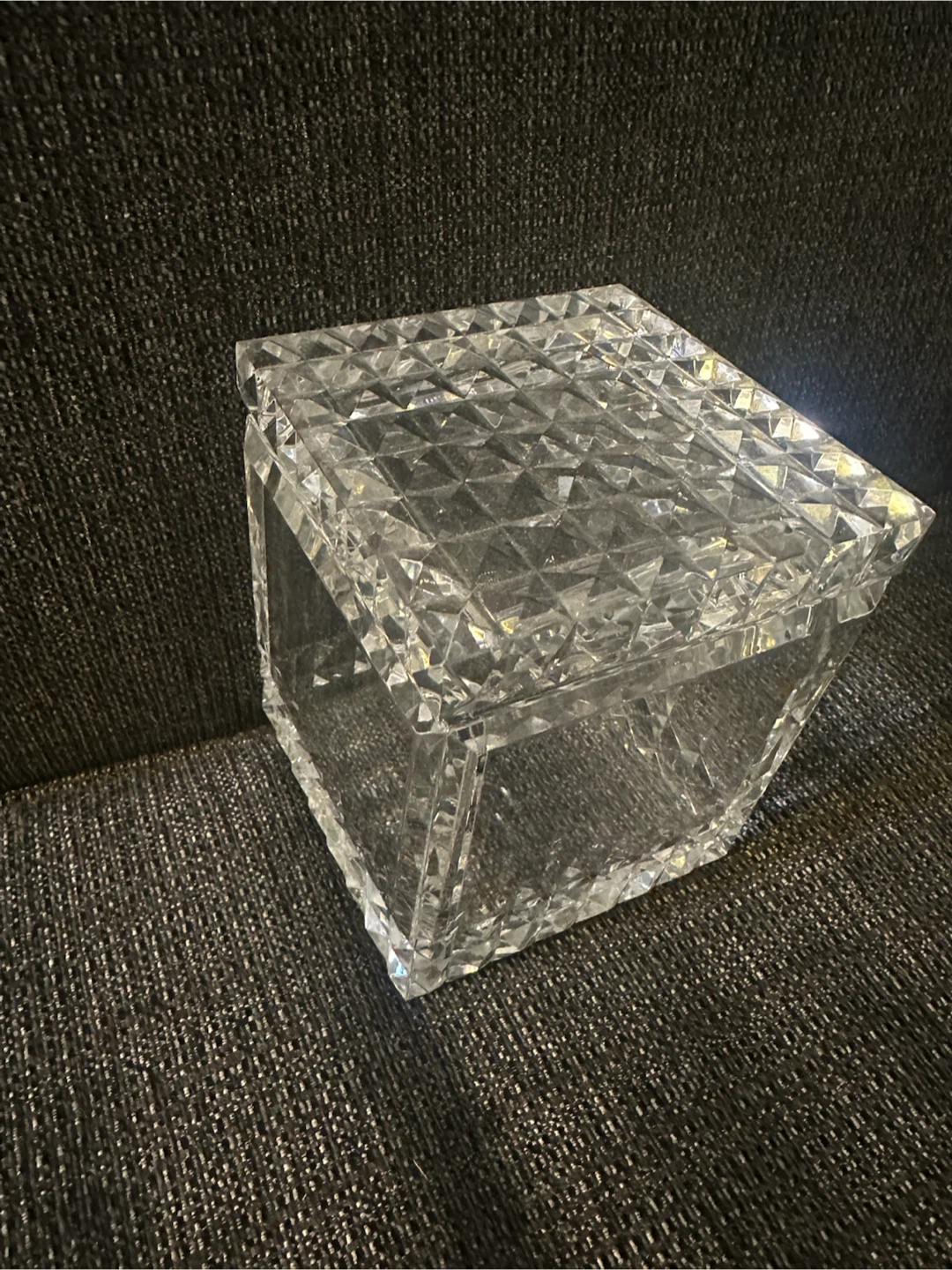 Beautiful Crystal Trinket Box