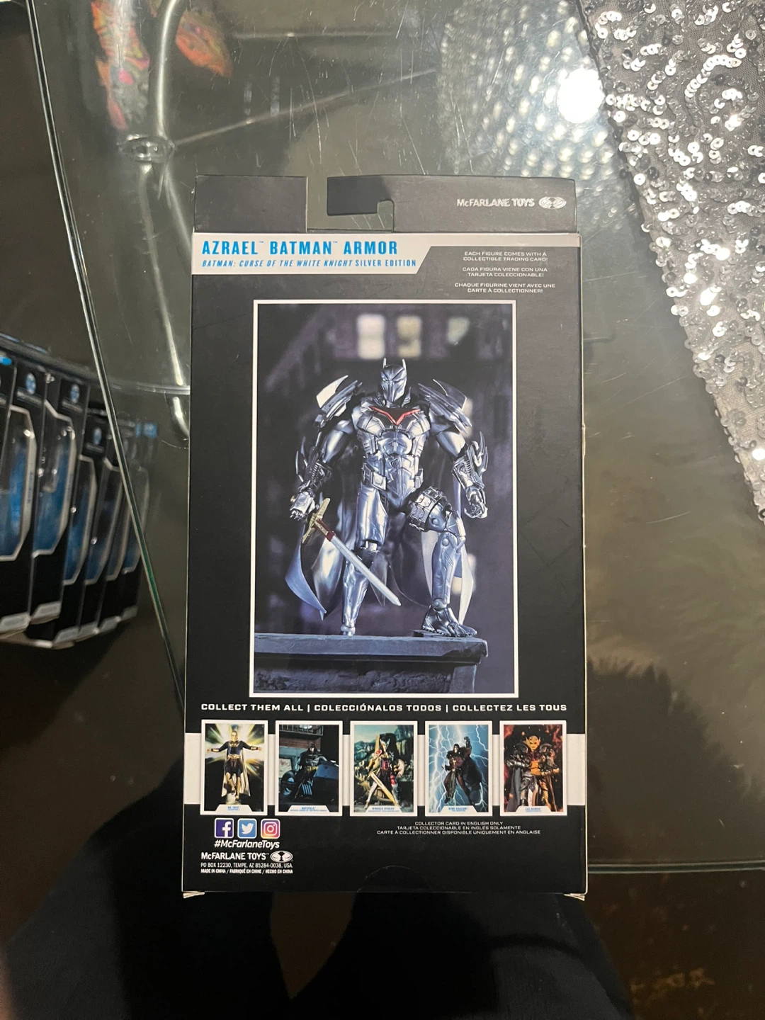 McFarlane Toys Azrael Batman Armor Silver Edition - photo 2