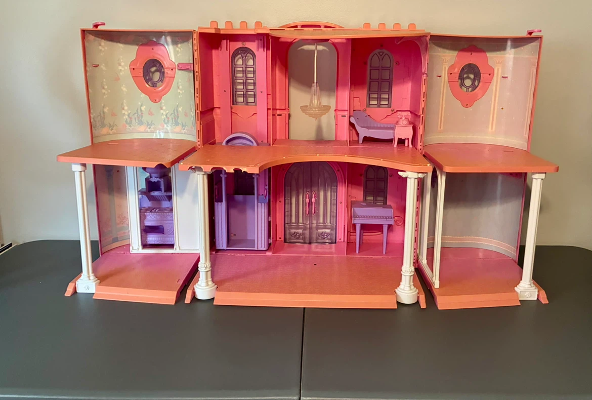Disney Princess Royal Castle Mattel 2010 Dollhouse Incomplete - photo 3
