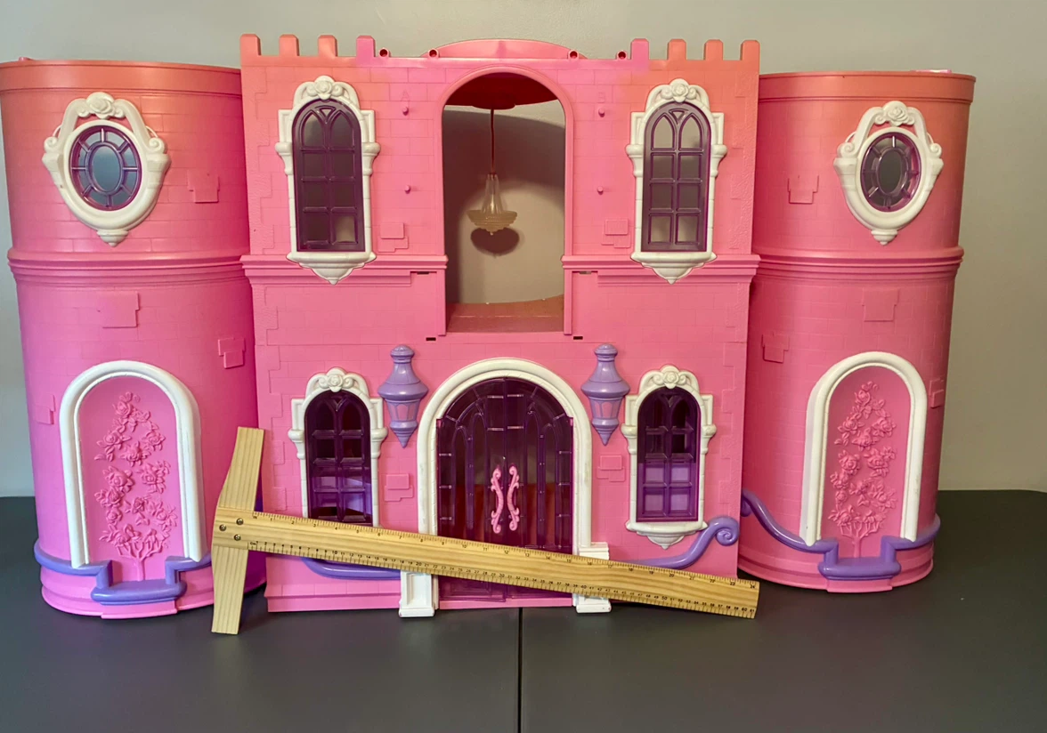 Disney Princess Royal Castle Mattel 2010 Dollhouse Incomplete - photo 5