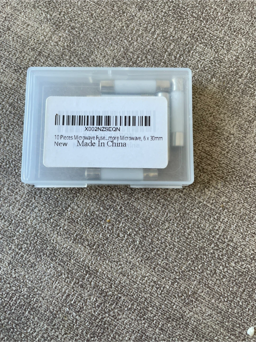 9 Pieces Microwave Fuse 6 x 30mm