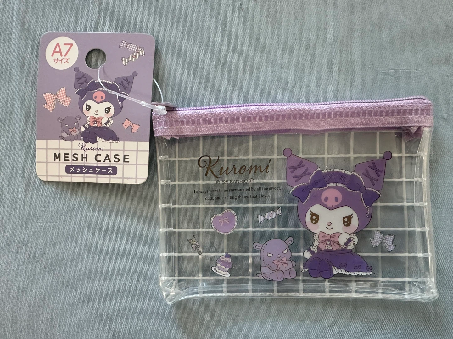 Sanrio Kuromi A7 Mesh Case