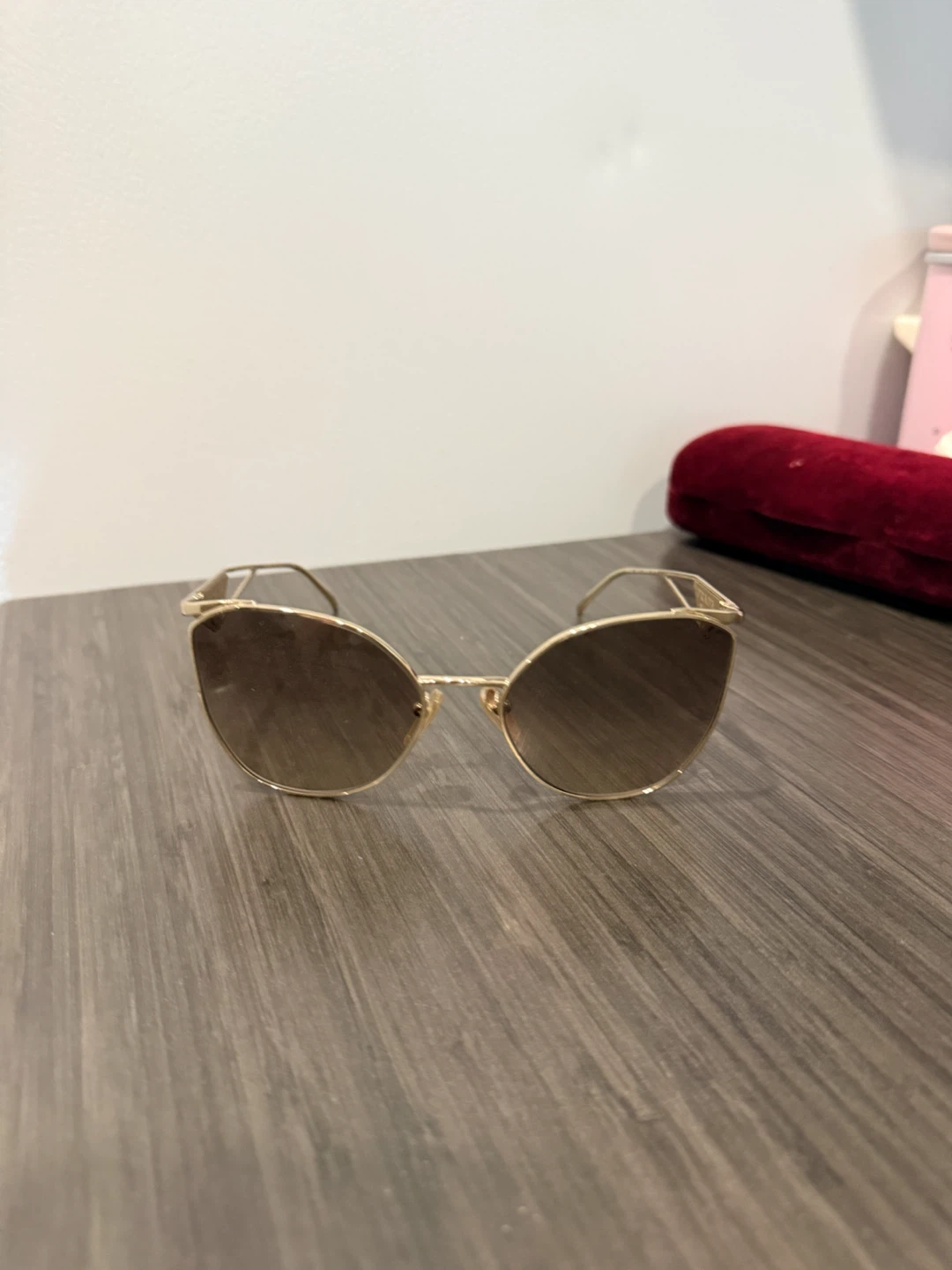 Prada Gold Metal Sunglasses - photo 2