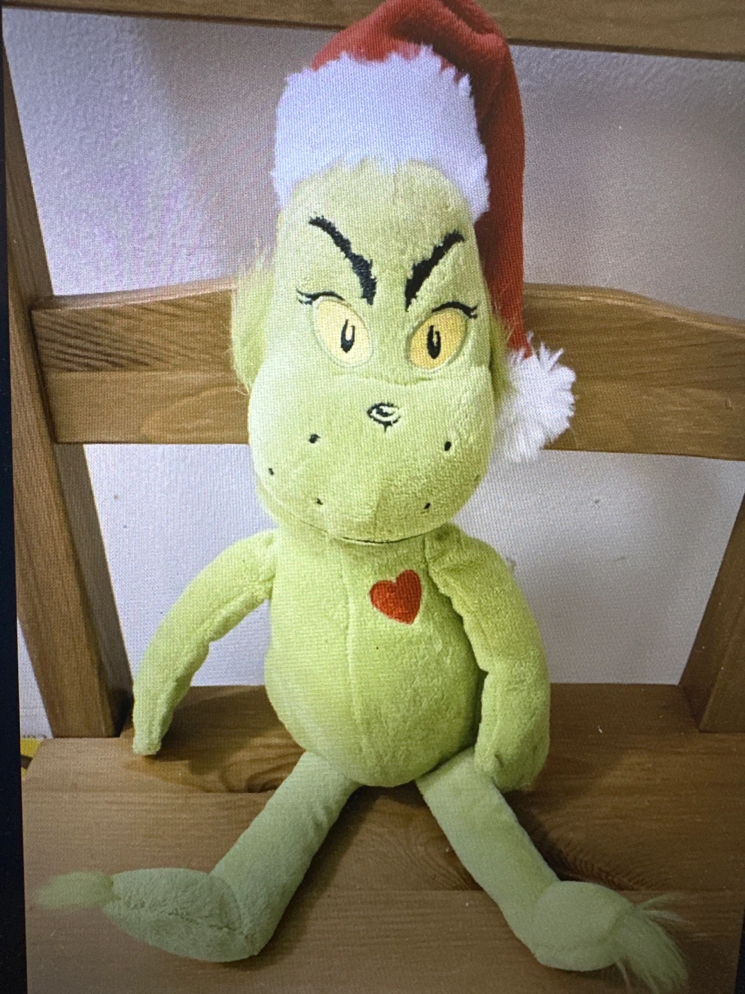 Dr. Seuss The Grinch Stuffed Plush Toy