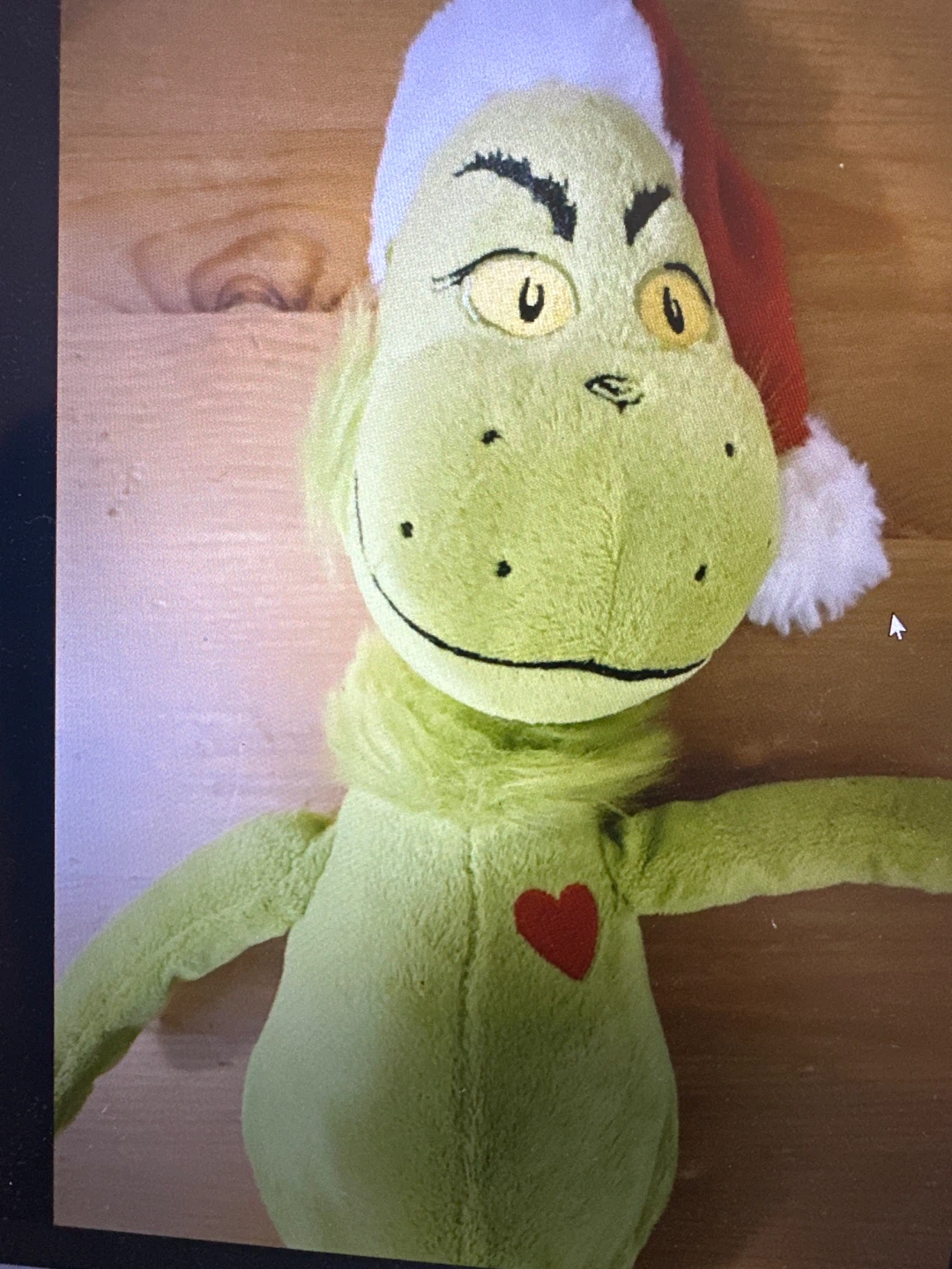 Dr. Seuss The Grinch Stuffed Plush Toy - photo 2