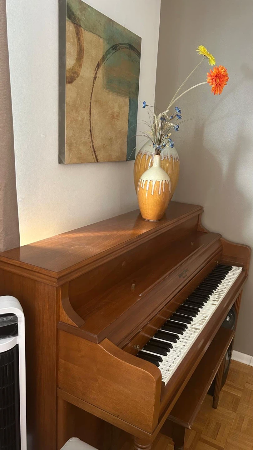 Mason & Risch Upright Piano with Bench
