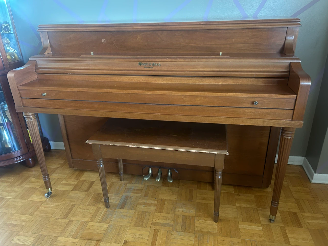 Mason & Risch Upright Piano with Bench - photo 3