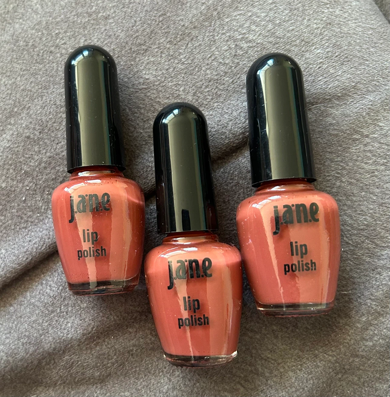 Jane Lip Polish bottles