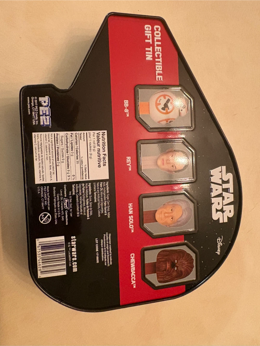 Star Wars PEZ Collector’s Set – Millennium Falcon Tin - photo 5