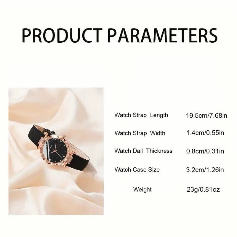 Geneva Women's Black and Rose Gold Watch - photo 2