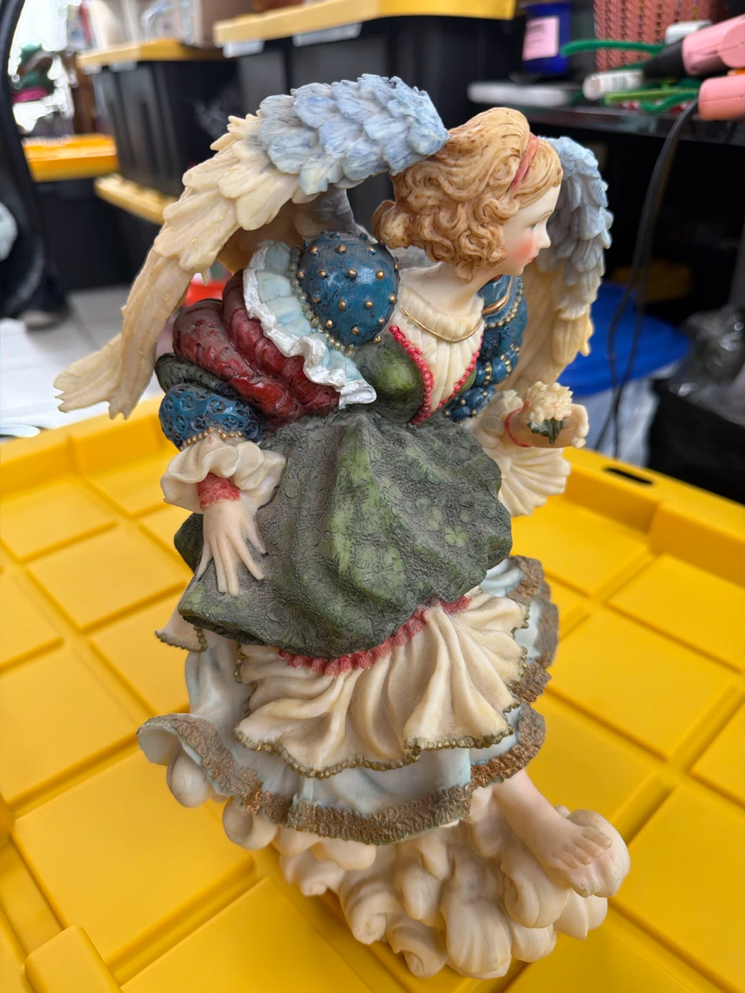 Vintage Angel Figurine Statue - photo 4