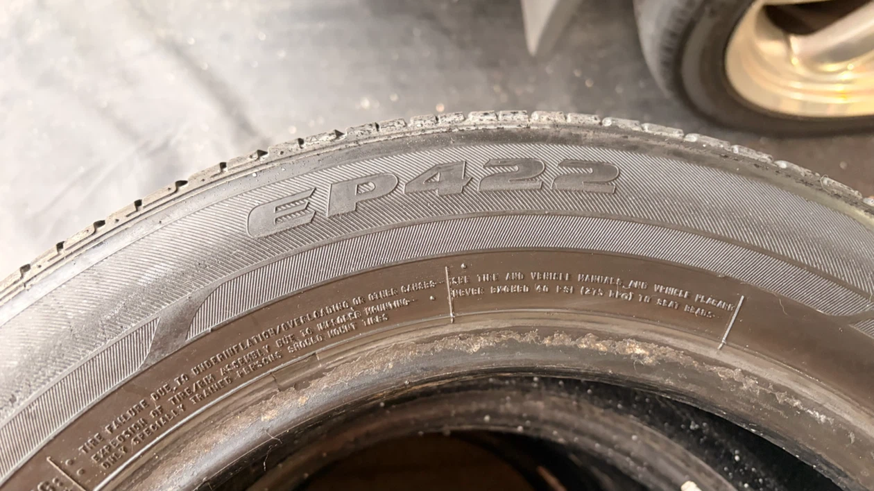 Set of 4 Bridgestone Ecopia EP422 Tires