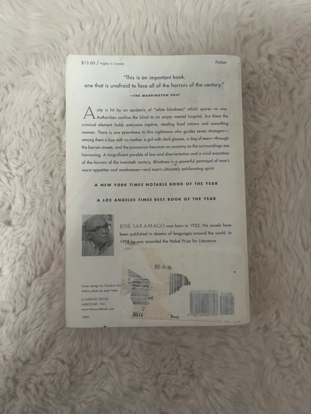 Blindness by Jose Saramago - photo 2