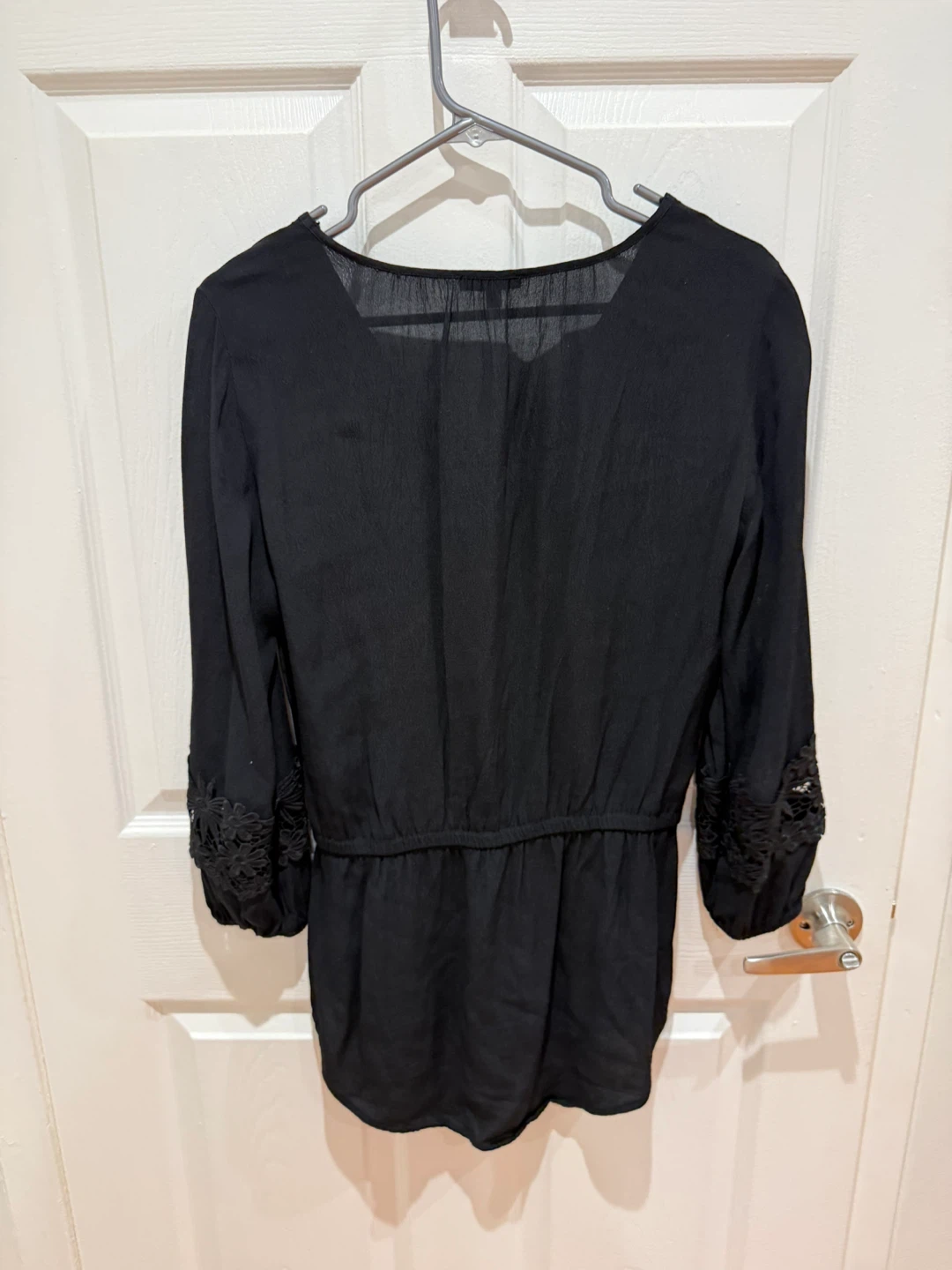 DYNAMITE Black Long Sleeve Top - photo 2