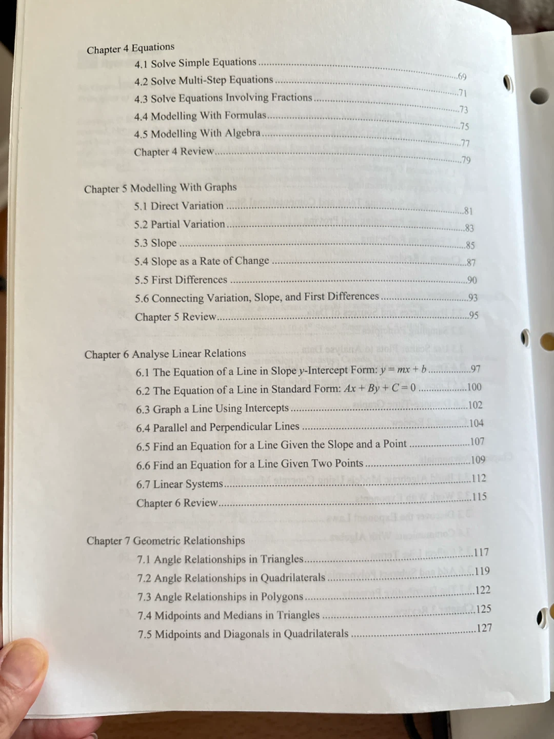 Principles of Mathematics 9 Exercise and Homework Book - photo 3