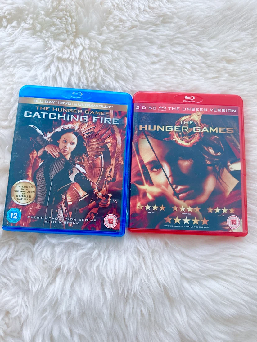 The Hunger Games & Catching Fire Blu-ray Set