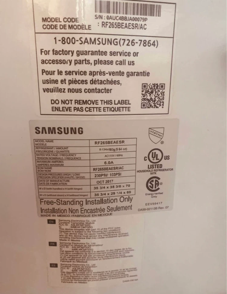 Samsung French Door Refrigerator RF265BEAESR - photo 4