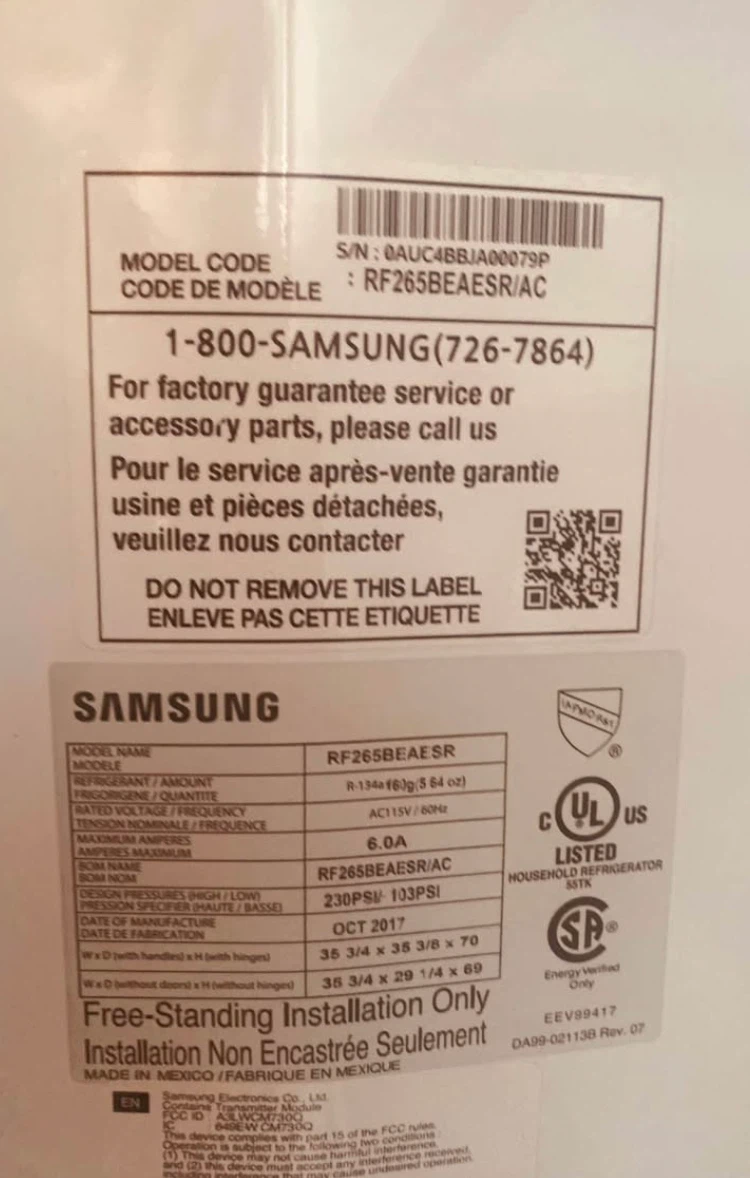 Samsung French Door Refrigerator RF265BEAESR - photo 5