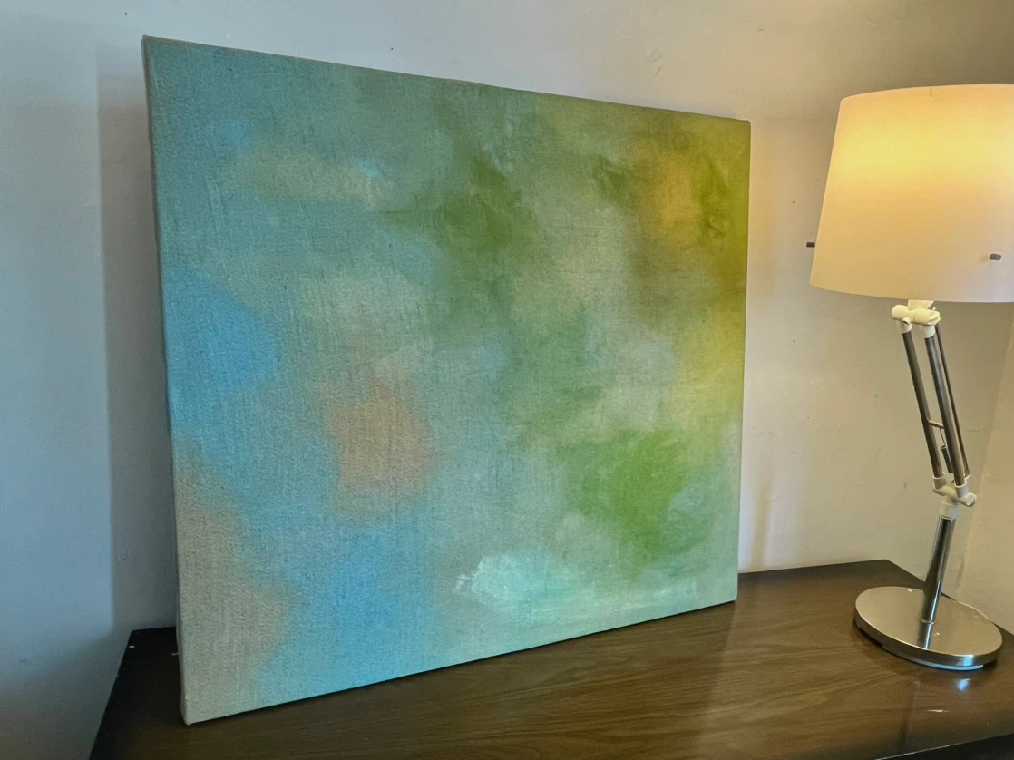 Original Large abstract canvas wall art - photo 5