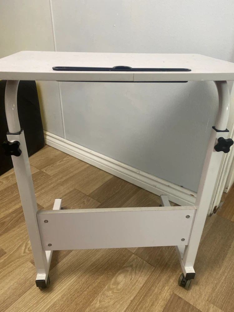 Adjustable Rolling Laptop Desk - photo 3