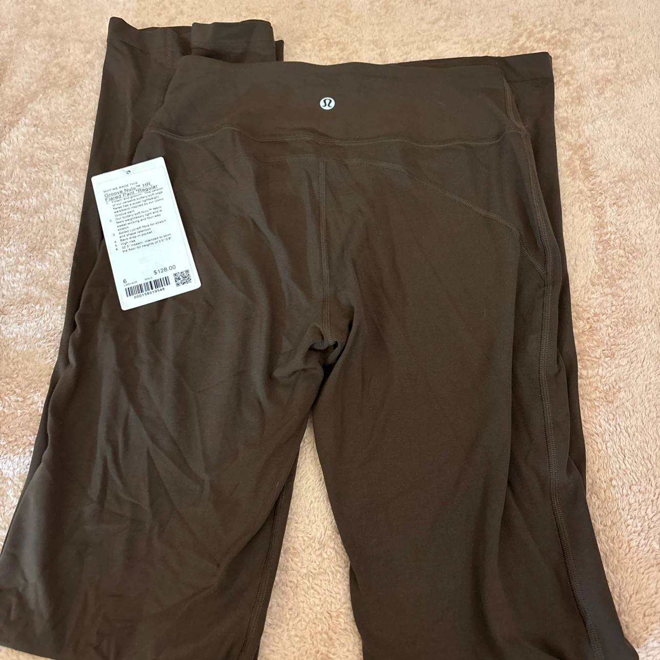 Lululemon Groove Nulu High-Rise Flared Pant, Size 6