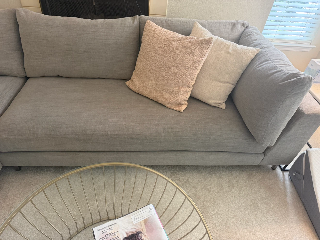 Room & Board Deep-Seated Down Sectional Sofa - Priced to Sell!! - photo 2