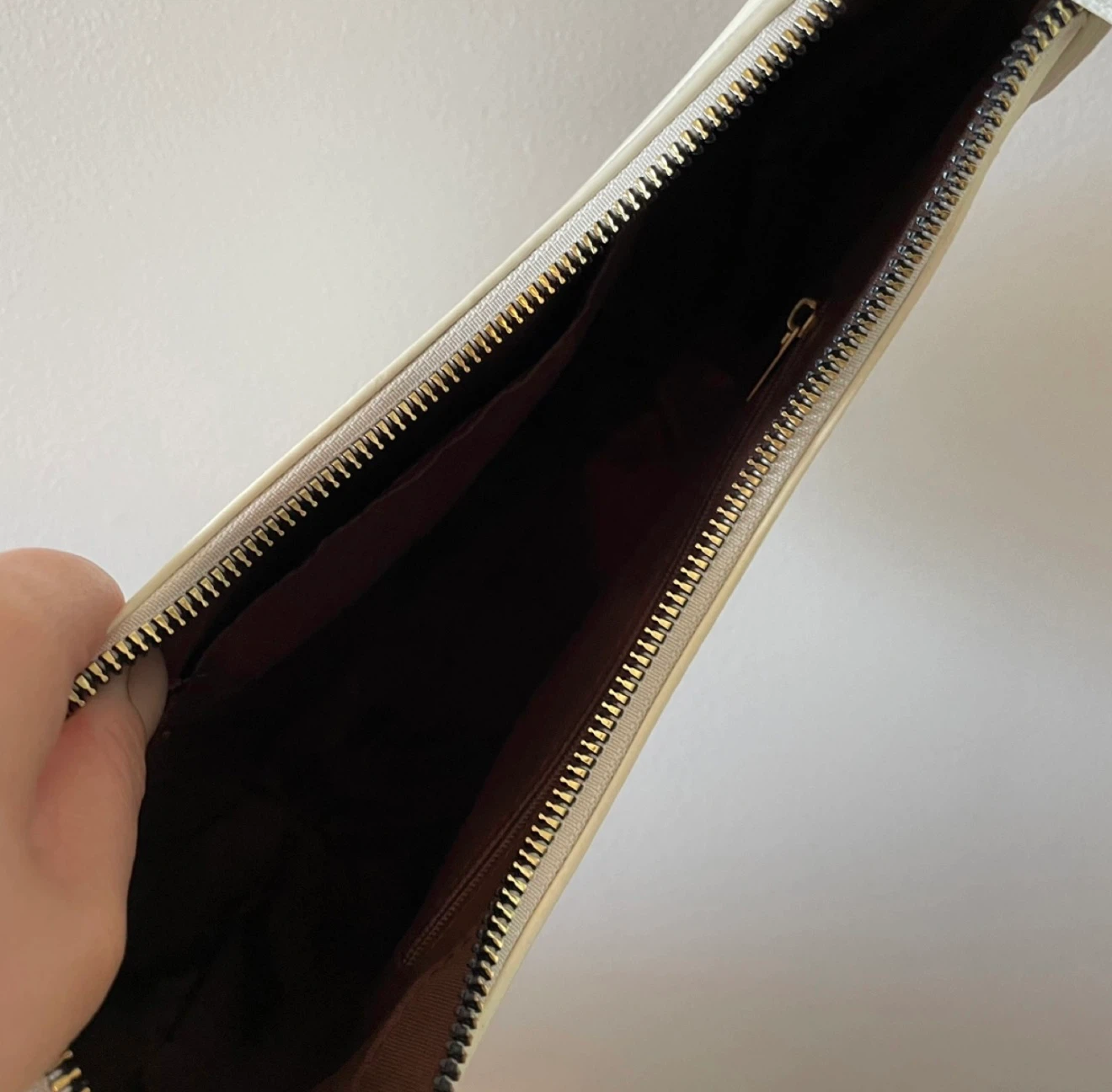 White Crescent Shoulder Bag - photo 4