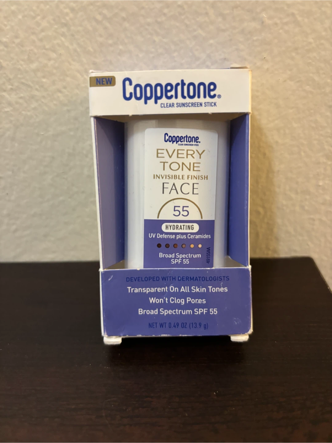 NEW-Coppertone Every Tone Face Sunscreen Stick SPF 55