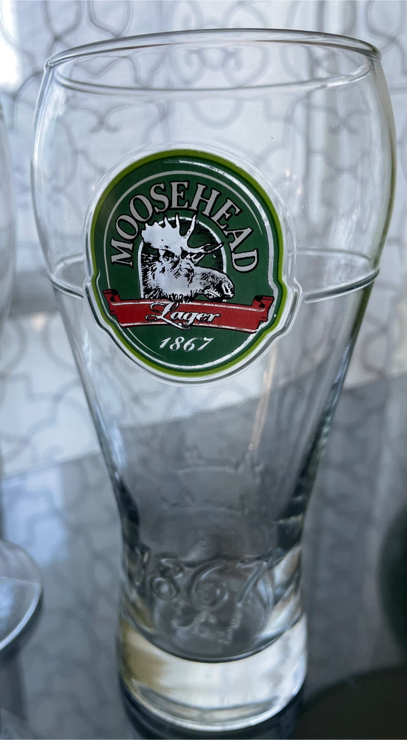 Lot Of 2 Bar Beer Glasses - photo 2
