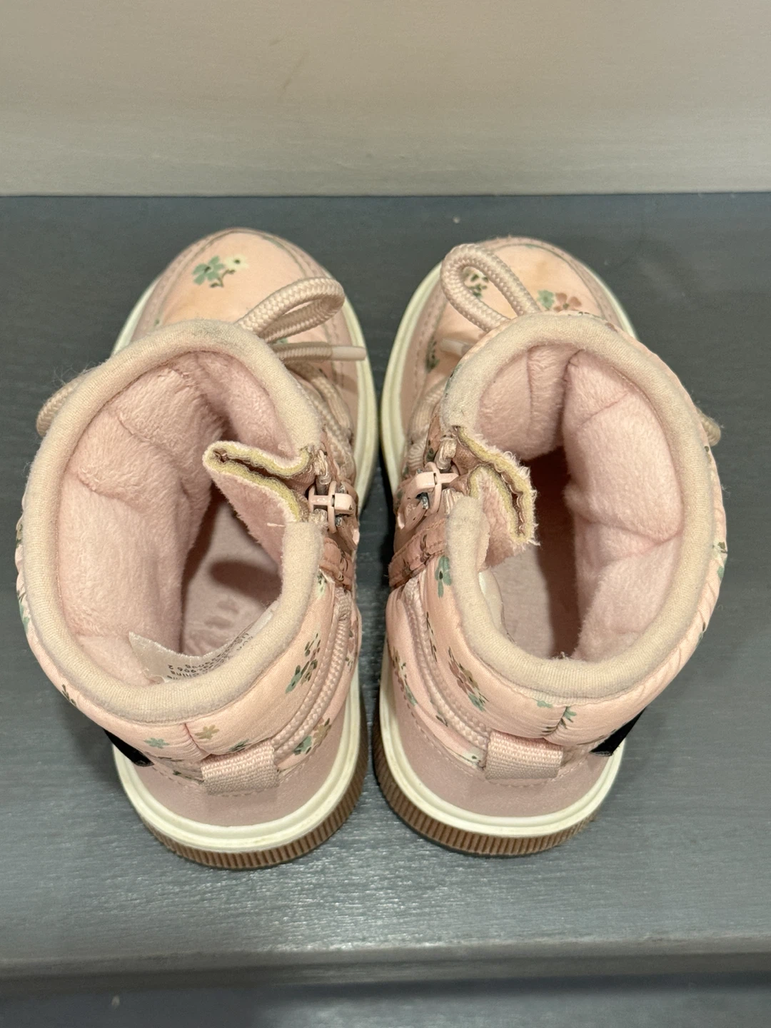 Girl toddler winter boots size 7.5 - photo 4