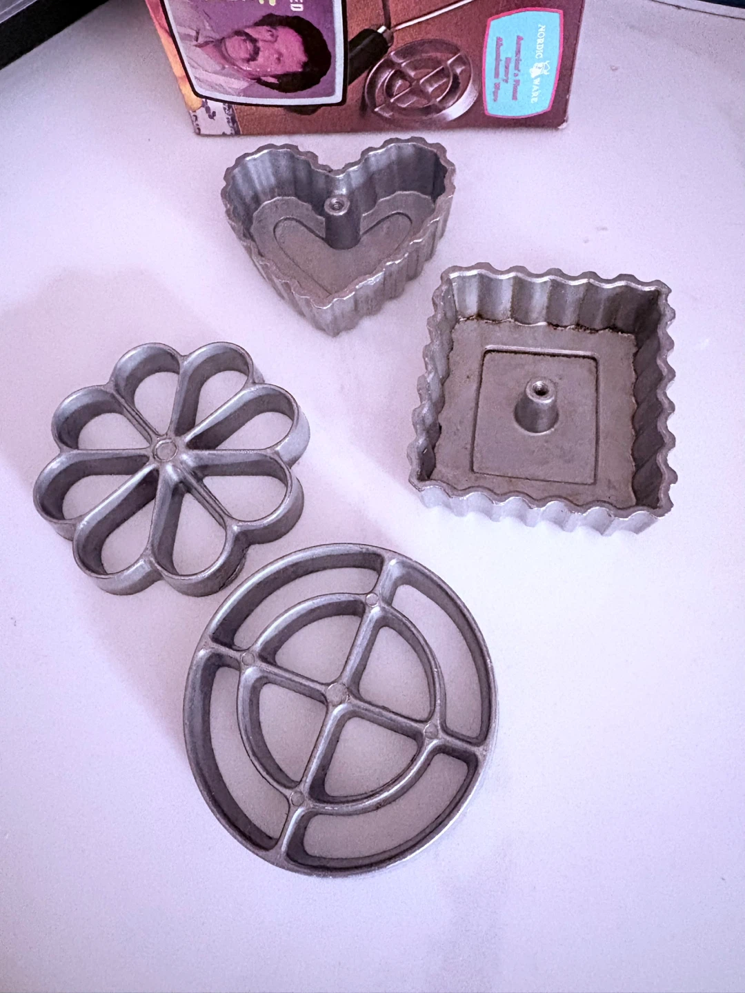 Nordic Ware Double Rosette & Timbale Iron Set - photo 2