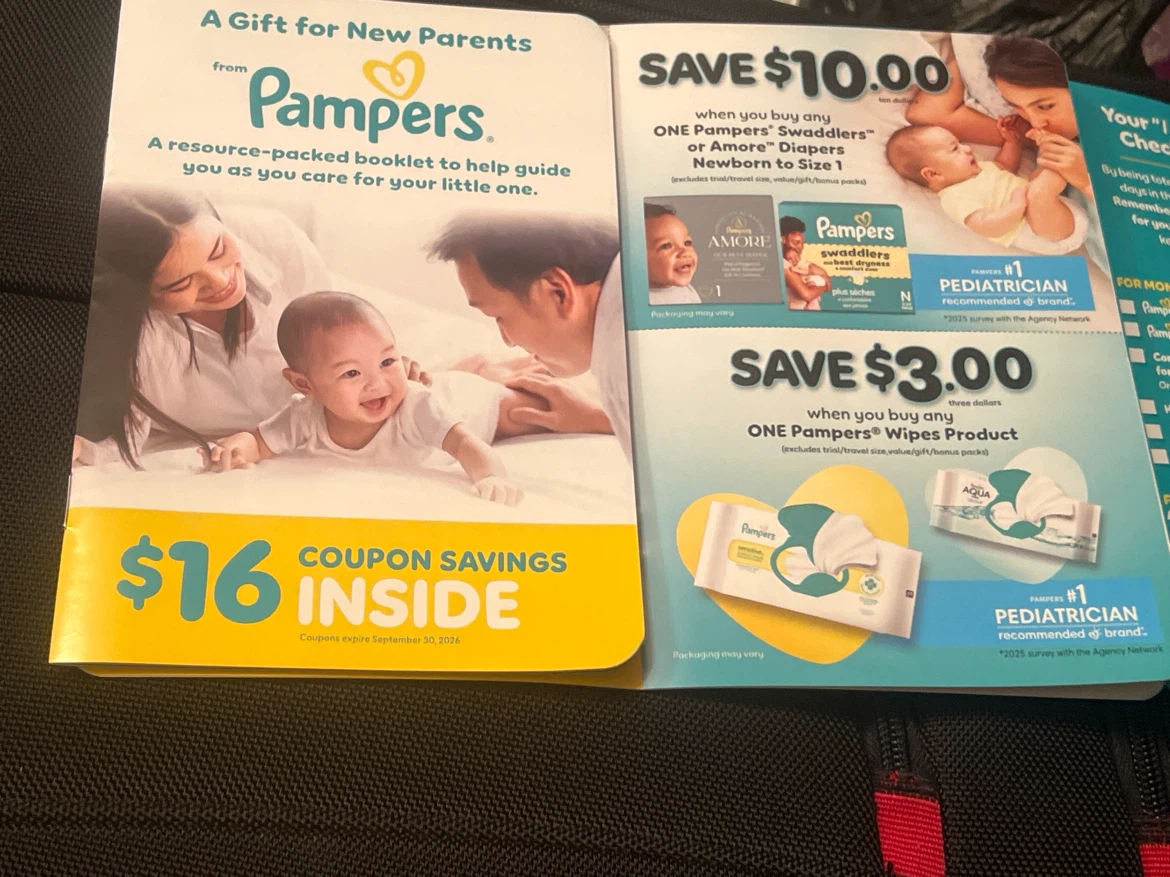 Pampers Coupon Booklet