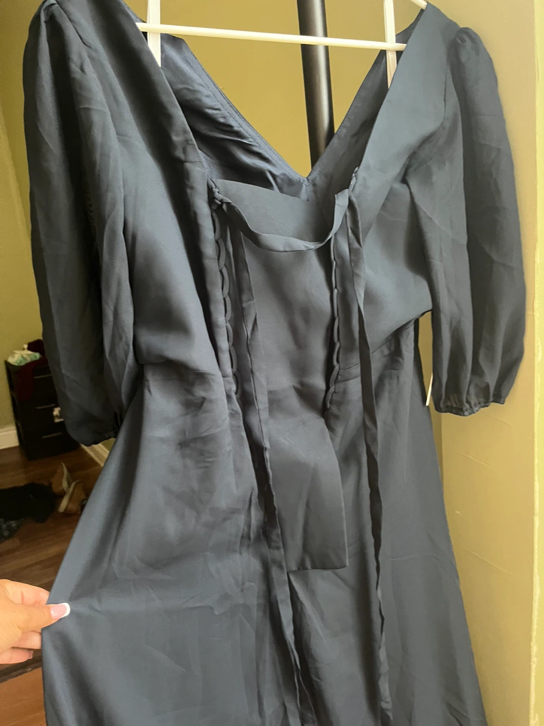 Dark Navy Formal Evening Dress - photo 5