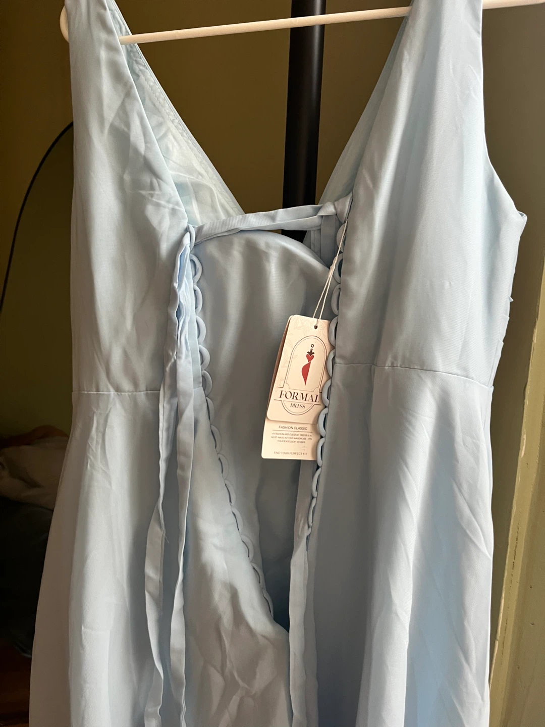 New Light Blue Formal Dress - photo 4