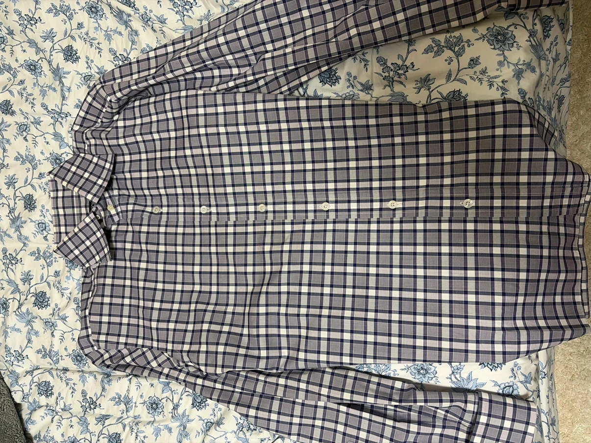 Tom Ford Men's Plaid Button-Down Shirt - photo 2