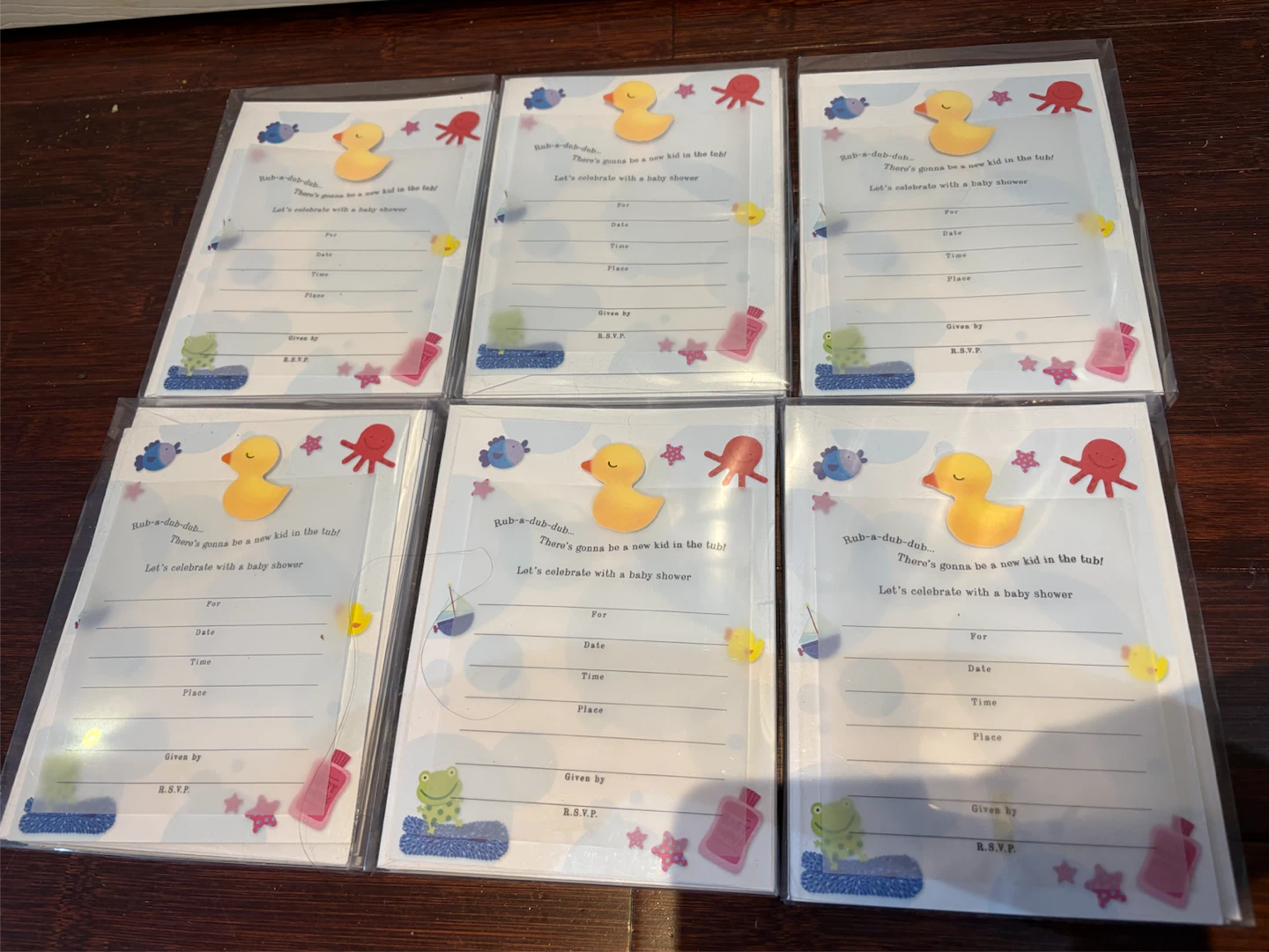Hallmark Baby Shower Invitation Kit - photo 2