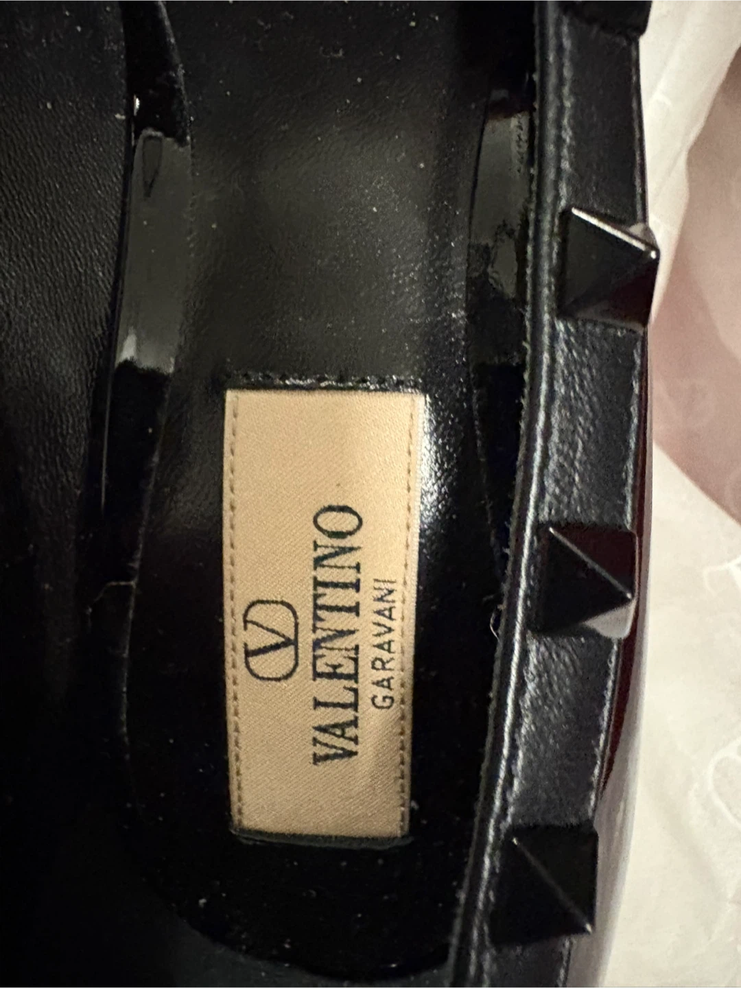 Valentino Garavani Rockstud Bow Patent Pumps - photo 2
