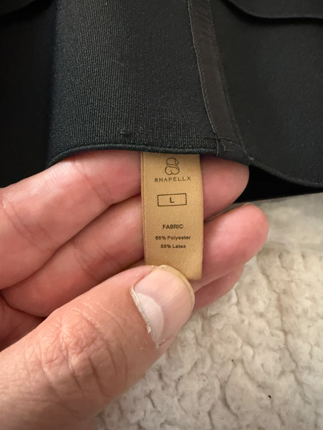 Shapellx Waist Trainer Black Size L - photo 3