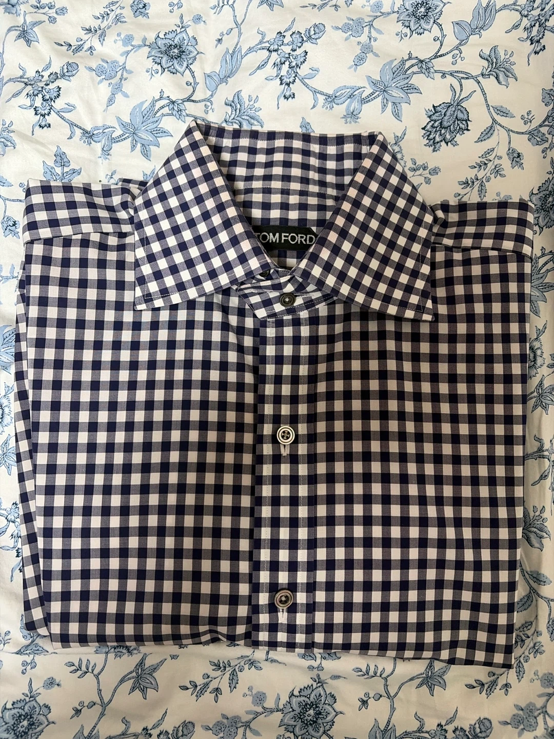 Tom Ford Gingham Check Shirt