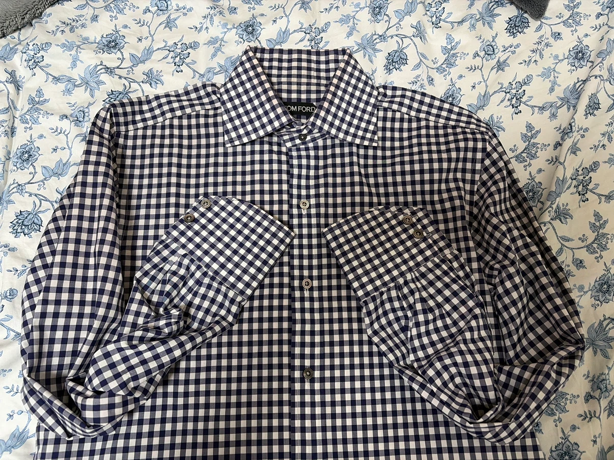 Tom Ford Gingham Check Shirt - photo 3