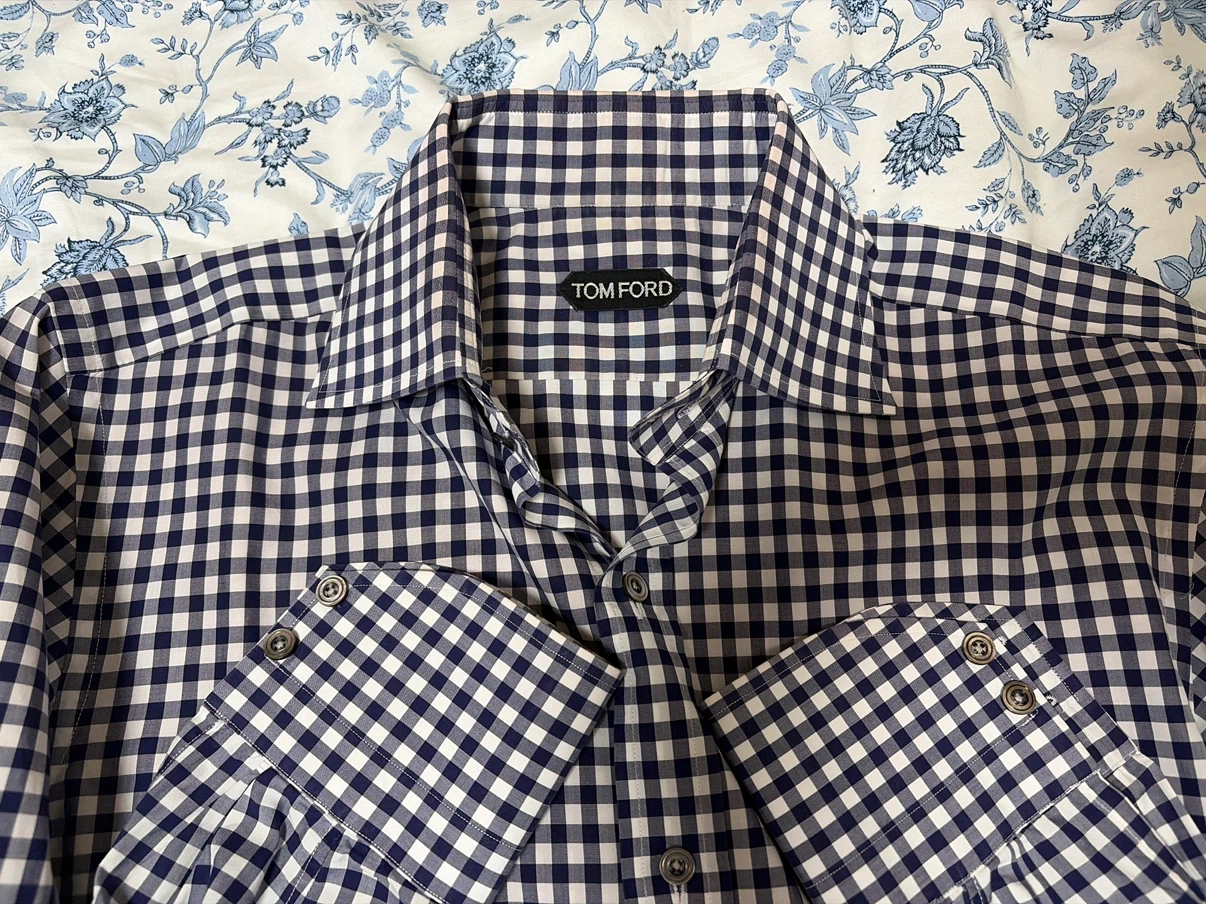 Tom Ford Gingham Check Shirt - photo 4