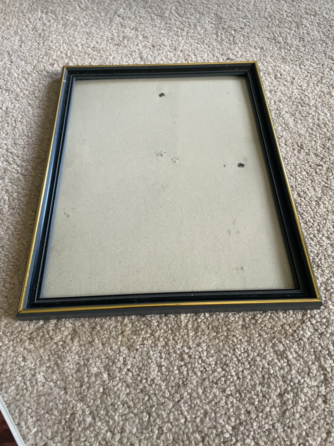 Black and gold picture frame