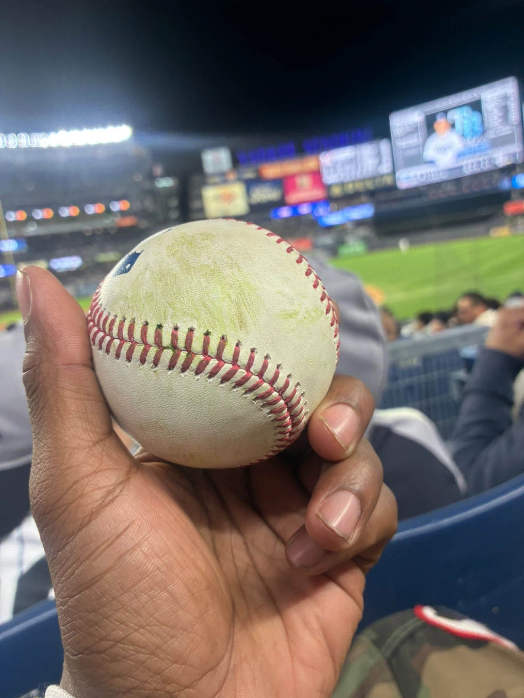 Official MLB Baseball game ball from 9/23/26