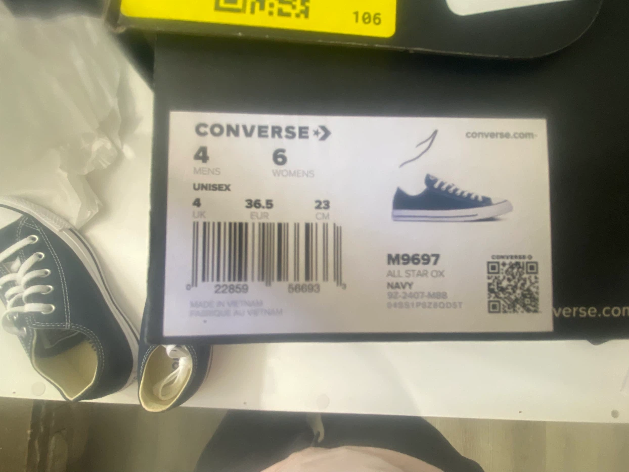 Converse All Star Ox Navy Shoes - photo 3