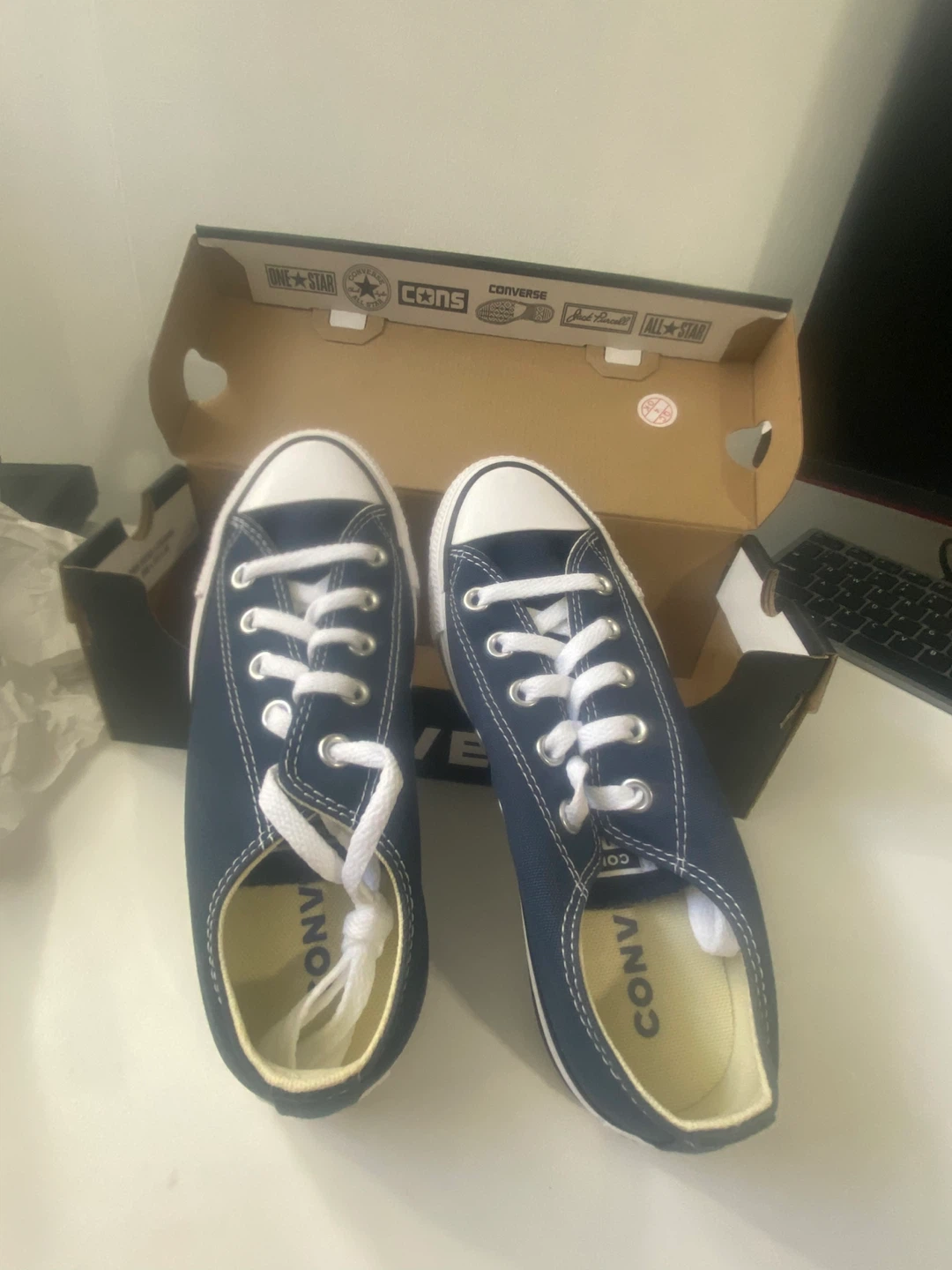 Converse All Star Ox Navy Shoes - photo 4