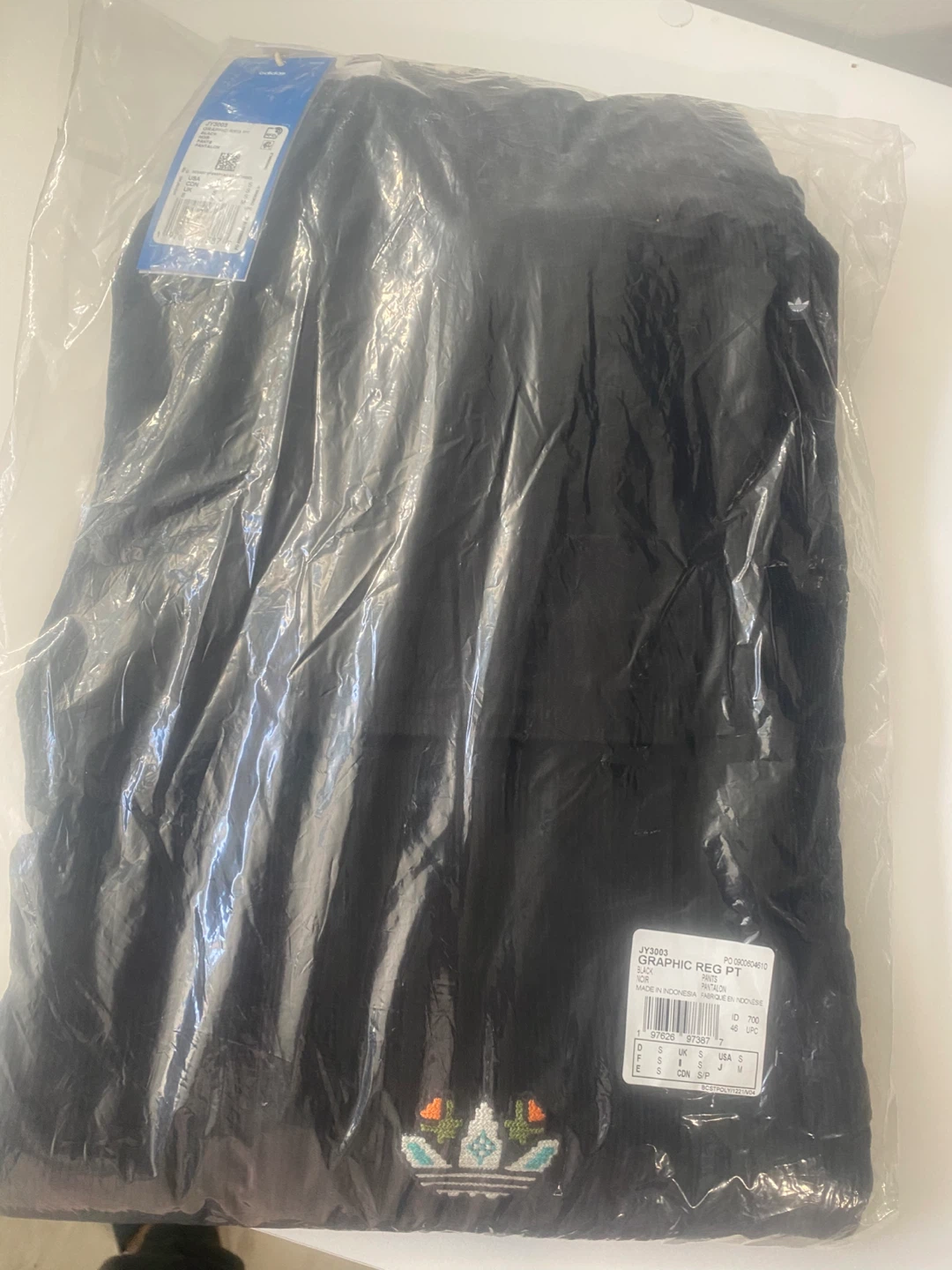 Adidas Originals Graphic Regular Pants Black - photo 2