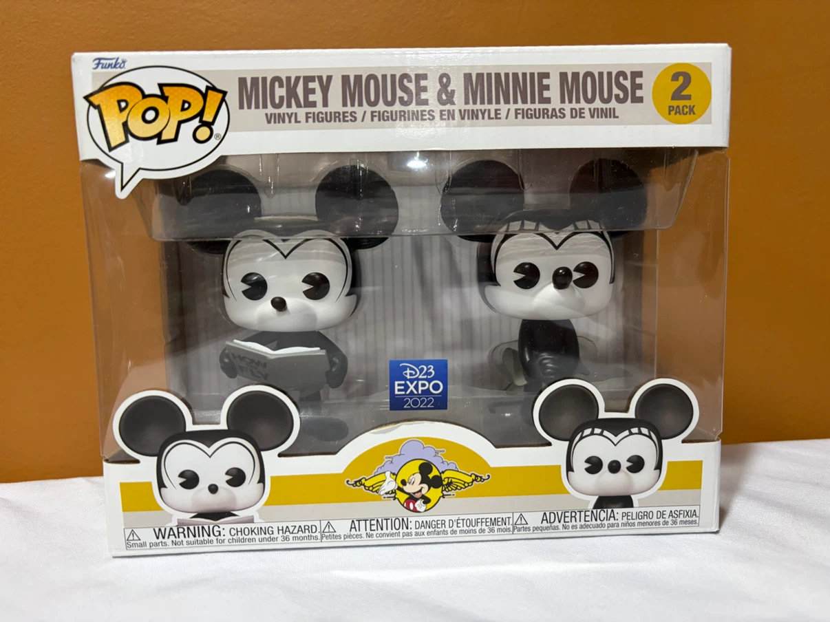 Mickey Mouse & Minnie Mouse Funko Pop! - D23 2022 Exclusive