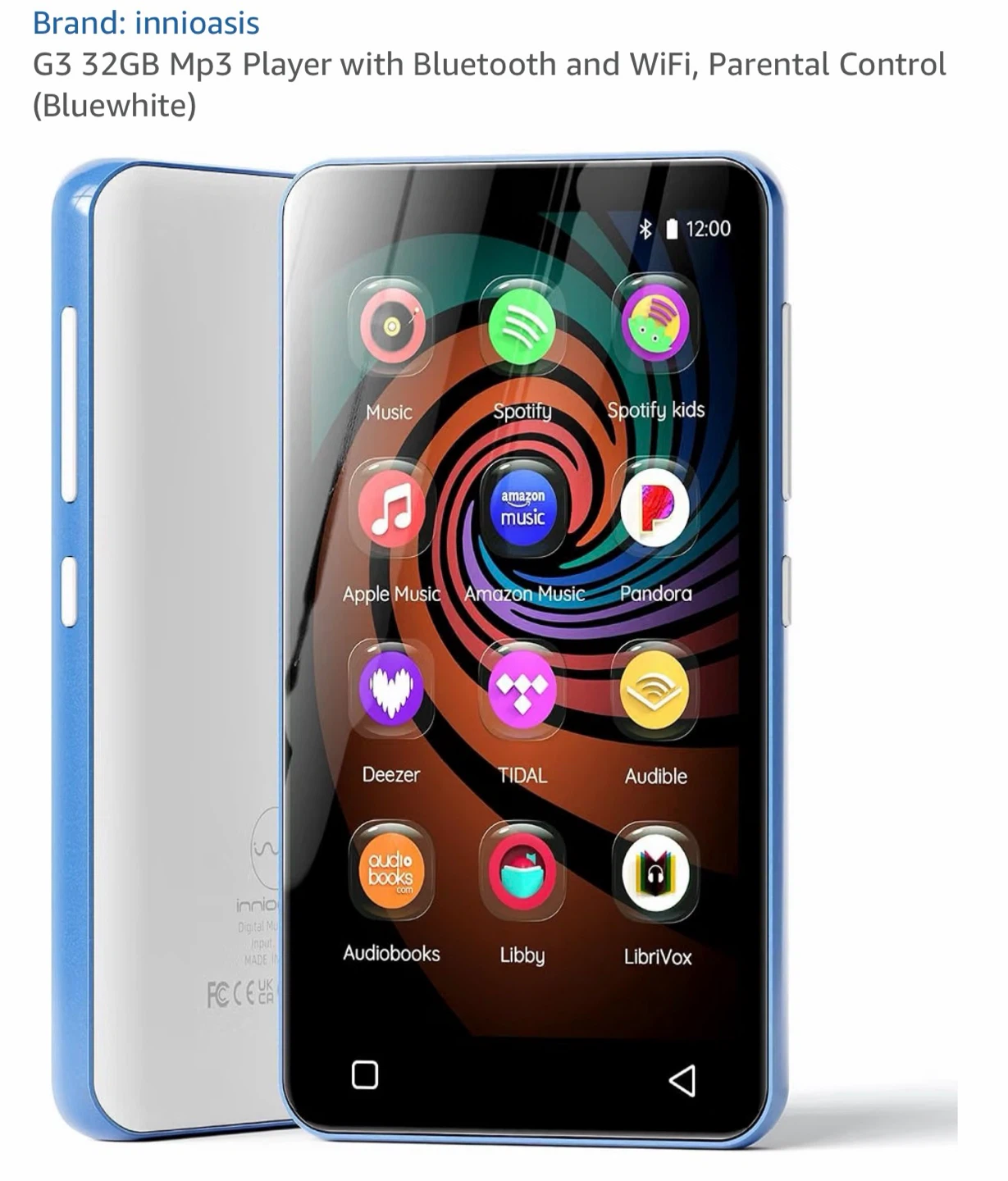 innioasis G3 32GB MP3 Player